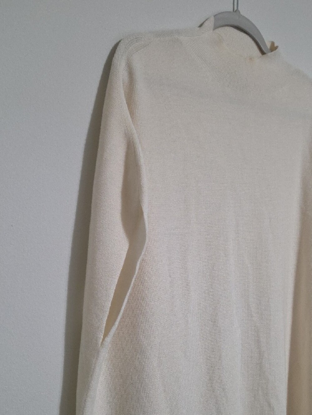 COS Cream Ribbed Knit Top - Picture 3 of 6